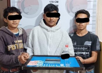 Tiga Pemuda Ditangkap Satresnarkoba Polres Bener Meriah Terkait Dugaan Kepemilikan Sabu