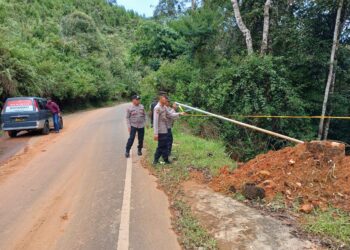 Patroli Identifikasi Daerah Rawan Dan Laka Lantas, Polsek Linge Imbau Pengguna Jalan Waspada