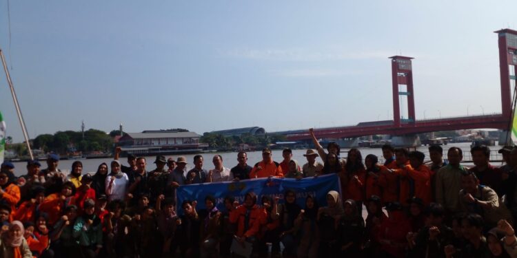 Pembukaan Acara Kampung Kapitan Clean Up Day Gema Persada FP-UM Palembang