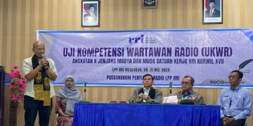 Wartawan RRI Se-Aceh Ikuti Uji Kompetensi Wartawan Radio