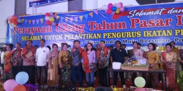 Pemko Medan Dukung Kesejahteraan Dan Lantik Pengurus Pedagang Pasar Induk Laucih IPPIM Medan