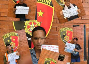 Jatanras Polda Sumsel Amankan 7 Juru Parkir Liar Di Palembang