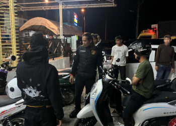 Tim Anti Preman Polres Aceh Barat Gelar Patroli Malam, Amankan Remaja Diduga Ikuti Balap Liar