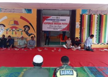 Desa Lae Saga Sukseskan Laksanakan Pembentukan Koperasi Merah Putih