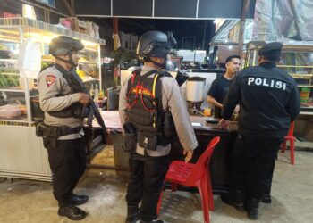 Satgas Polres Aceh Tengah Gelar Patroli Gabungan Cegah Aksi Premanisme Dan Geng Motor