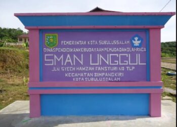 Pemerintah Aceh Diminta Jeli Menempatkan Kepala Sekolah Di SMA Unggulan Kota Subulussalam