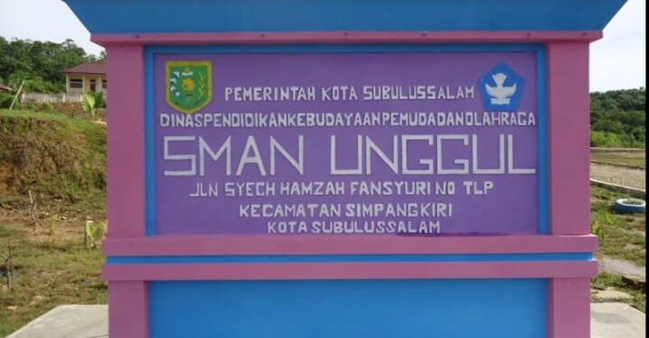 Pemerintah Aceh Diminta Jeli Menempatkan Kepala Sekolah Di SMA Unggulan Kota Subulussalam