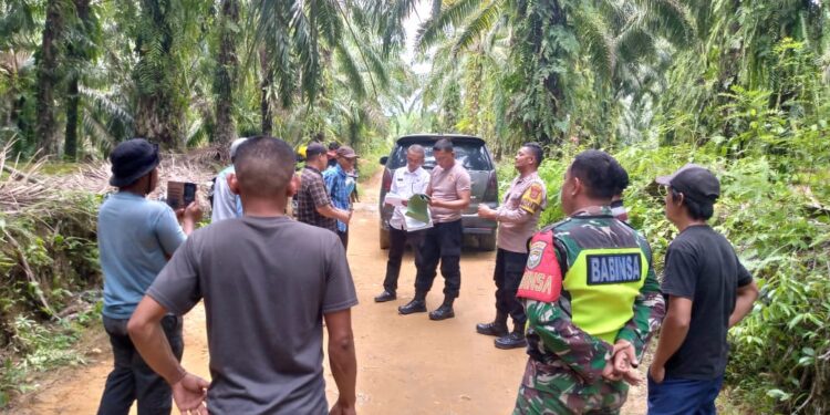 PT Laot Bangko Kembali Berulah, Muspika Penanggalan Turun Ke Lokasi Untuk Mencari Solusi