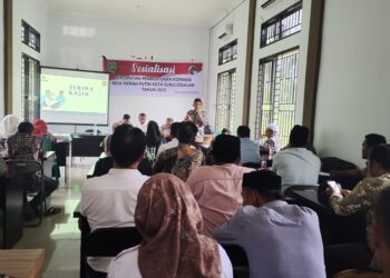 Kadis UMKM Kota Subulussalam Paparkan Koperasi Merah Putih Kepada 82 Desa