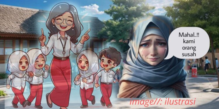 Isu Miring Acara perpisahan Sekolah  Di Kampar kiri Tengah Menuai Kontroversi 