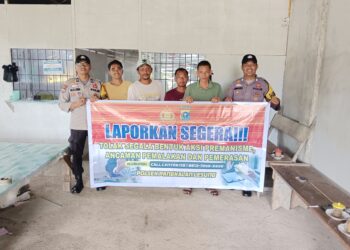 Polsek Pangkalan Lesung Kembali Sosialisasikan Kegiatan Anti-Premanisme