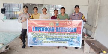 Polsek Pangkalan Lesung Kembali Sosialisasikan Kegiatan Anti-Premanisme