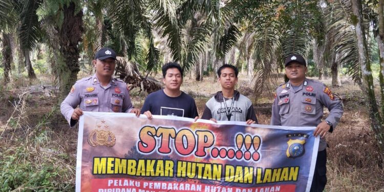 Polsek Teluk Meranti terus Sosialisasikan Maklumat Kapolda Riau untuk Cegah Karhutla