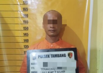 Polsek Tambang Tangkap Pelaku Penganiayaan Abang Kandung, Sempat Buron 1 Tahun!