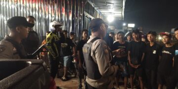 Patroli Blue Light Polsek Ukui, Aksi Malam yang Bikin Nyaman dan Aman Warga