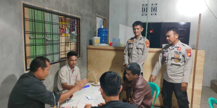 Polsek Pangean Laksanakan Patroli KRYD, Ciptakan Situasi Aman Dan Kondusif