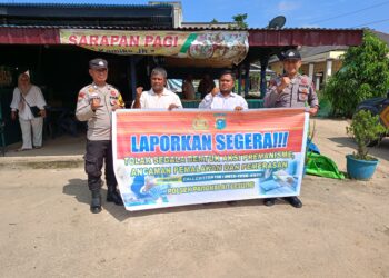 Polsek Pangkalan Lesung Gencar Sosialisasikan Anti Premanisme, Warga Didorong Berani Laporkan Tindakan Intimidatif