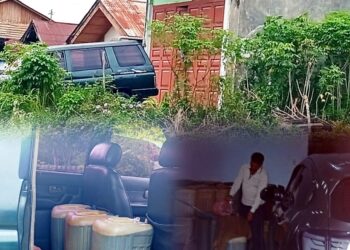 Diduga Timbun Minyak Pertalite Oplosan Di Tansaril, APH Diminta Turun Tangan