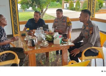 Kapolsek Bunut Jalin Silaturahmi dengan Batin Bunut, Perkuat Sinergi Demi Kamtibmas Kondusif