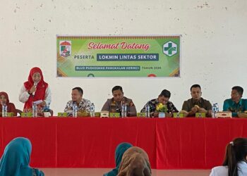 Kapolsek Pangkalan Kerinci Hadiri Lokmin Lintas Sektor, Sinergi Cegah Stunting di Pelalawan
