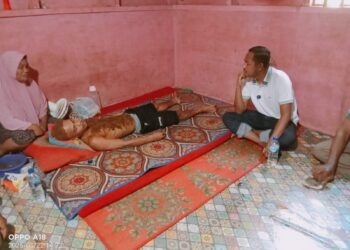 Wakil Ketua DPRK Subulussalam Kunjungi Korban Dugaan Kekerasan Security PT BDA Longkib