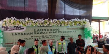Launching Layanan Rawat Inap Puskesmas Pembina Palembang Tahun 2025