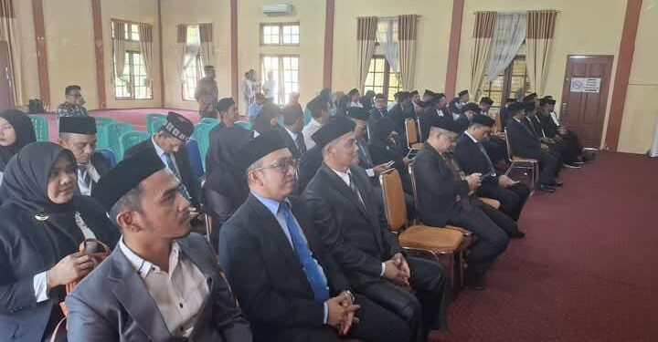 50 Pejabat Dan 17 Plt Di Pemerintahan Kota Subulussalam Dilantik