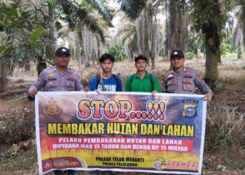 Polisi Ini Gelar Sosialisasi Pencegahan Karhutla di Wilayah Hukum