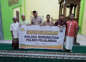 Subuh Berjamaah di Masjid Al Ikhlas Kerumutan Ciptakan Suasana Kondusif