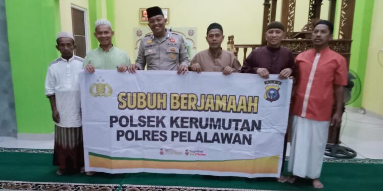 Subuh Berjamaah di Masjid Al Ikhlas Kerumutan Ciptakan Suasana Kondusif