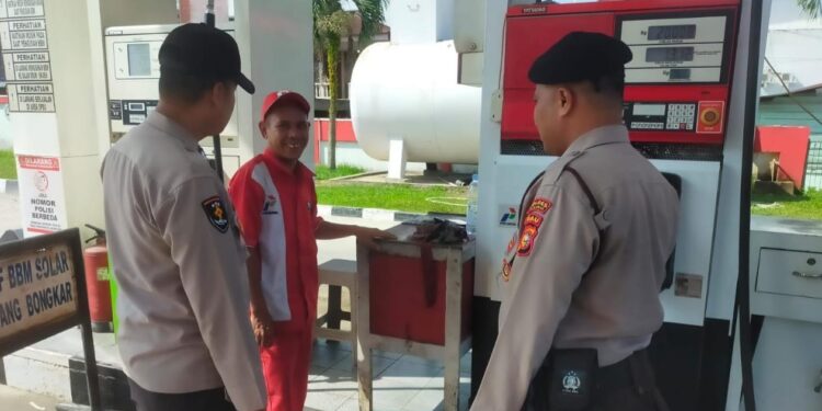 Polsek Pangkalan Kerinci Gelar Patroli KRYD, Antisipasi Aksi C3 di Sejumlah Titik Rawan