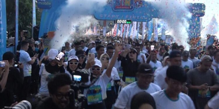 PLN Mobile Color Run Kota Palembang