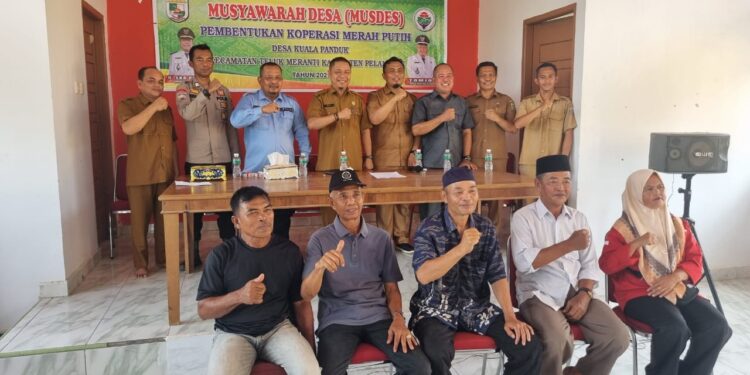 Koperasi “Desa Merah Putih” Resmi Dibentuk, Warga Kuala Panduk Antusias Sambut Kepengurusan Baru