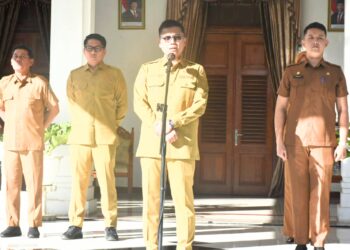 Gelar Apel Perdana, Wali Kota Langsa: Program Juara Semangat Kolaborasi Bersama