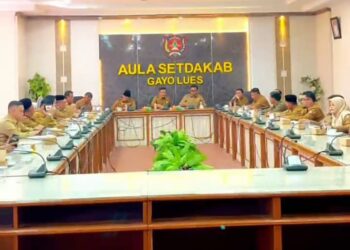 Pimpin Rapat Koordinasi Rutin, Bupati Suhaidi Sampaikan Ini Kepada ASN