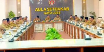 Pimpin Rapat Koordinasi Rutin, Bupati Suhaidi Sampaikan Ini Kepada ASN