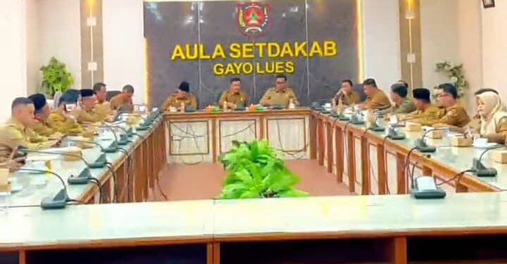 Pimpin Rapat Koordinasi Rutin, Bupati Suhaidi Sampaikan Ini Kepada ASN