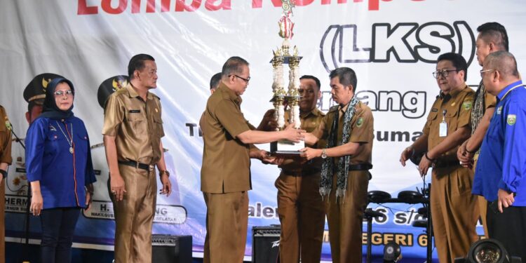 Pembukaan LKS Jenjang SMK Tingkat Provinsi Sumatera Selatan Tahun 2025