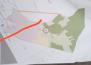 PT Laot Bangko Diduga Kembali Berulah, Tanah Transmigrasi Dicaplok Dengan Membangun Paret Gajah