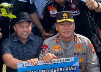 Mantap, Kepedulian Nursal Tanjung Sebagai Ketua DPD KSPSI Riau