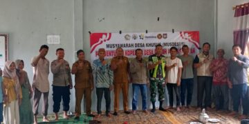 Pemerintahan Kampung Bah Gelar Musyawarah Pembentukan Koperasi Merah Putih Syariah