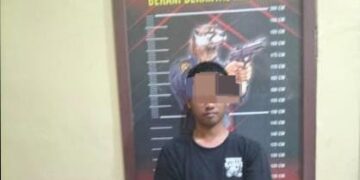 Polsek Makarti Jaya Ringkus Terduga Pelaku Penyalahgunaan Sabu Di Desa Salek Jaya