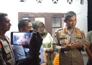 Dekat Dengan Masyarakat, Kapolres Kampar Kunjungi Anak Yatim Korban Penganiayaan Oleh Tante 