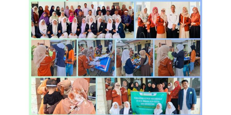 Desa Binaan Langsa Lama Jadi Percontohan Posyandu Integrasi Layanan Primer oleh Prodi Kebidanan Langsa Poltekkes Kemenkes Aceh