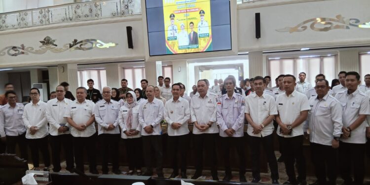 Walikota Ratu Dewa Buka Rapat Kerja Kormi Kota Palembang