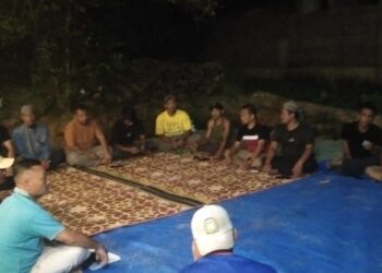 Mencari Solusi Damai, Tokoh Masyarakat Dan Pemuda Penanggalan Imbau PT Laot Bangko Hindari Kegaduhan