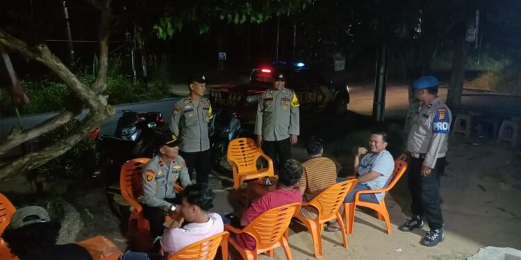Polsek Kerumutan Gencarkan KRYD, Kapolsek: Wujudkan Kamtibmas Lewat Komunikasi Langsung