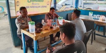 Polsek Pangkalan Lesung Gelar Jumat Curhat, Berikan Himbauan Kamtibmas kepada Masyarakat