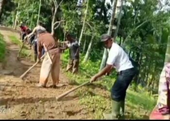 Jumat Bersih Masing Dusun 5 Titik, Kampung PantanNangka.