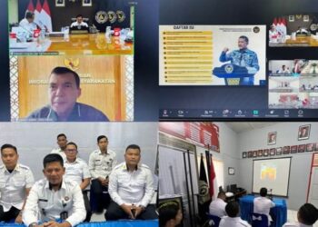 Rutan Takengon Mengikuti Rapat Analisis Dan Evaluasi Kinerja Kementerian Imipas